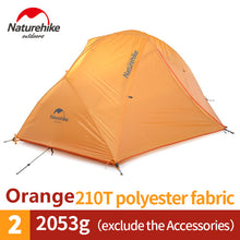 Load image into Gallery viewer, Naturehike Star River Camping Tent Upgraded Ultralight 2 Person 4 Season Tent With Free Mat NH17T012-T