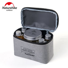 Load image into Gallery viewer, Naturehike 6pcs Outdoor Camping Seasoning Bottles Cans With A Bag For BBQ Portable Picnic Tableware Storage Container