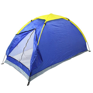 Two Person Beach Tent UV-resistant Outdoor Camping Tent Beach Kit Single Layer Fishing Tent with Carry Bag for Hiking Traveling