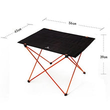 Load image into Gallery viewer, Portable Foldable Folding DIY Table Chair Desk Camping BBQ Hiking Traveling Outdoor Picnic 7075 Aluminium Alloy Ultra-light M L