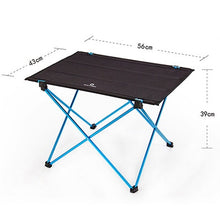 Load image into Gallery viewer, Portable Foldable Folding DIY Table Chair Desk Camping BBQ Hiking Traveling Outdoor Picnic 7075 Aluminium Alloy Ultra-light M L