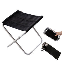 Load image into Gallery viewer, YUETOR Outdoor Camping Chair Lightweight 7075 Aluminum Folding Chairs Portable Fishing Chair with Storage Bag