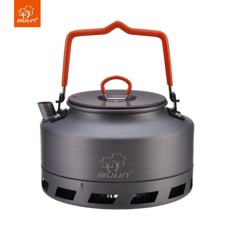 Bulin Heat Exchanger Kettle Camping Tea Pot Outdoor Kettle 1.1L BL200-L1